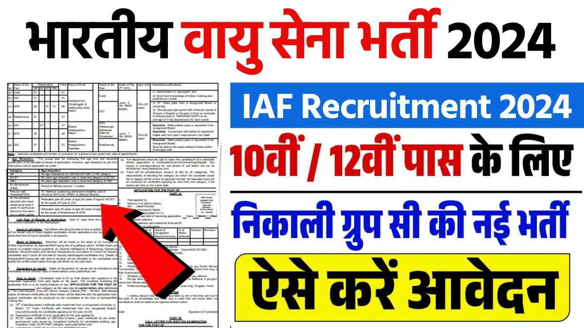 IAF Recruitment 2024